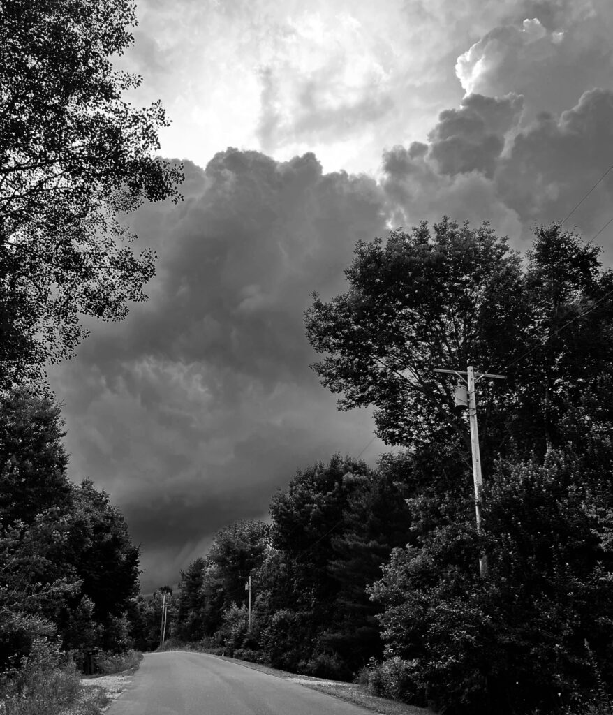 Storm clouds coming